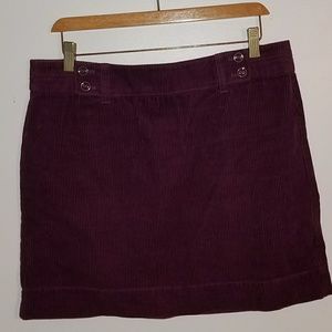 Ann Taylor Loft Cords Skirt